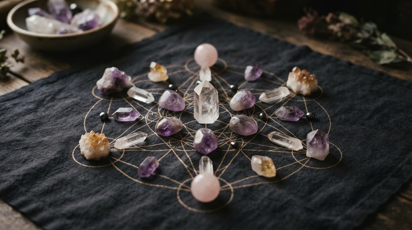 Crystal Grid คืออะไร สร้างอย่างไร ใช้เพื่ออะไร