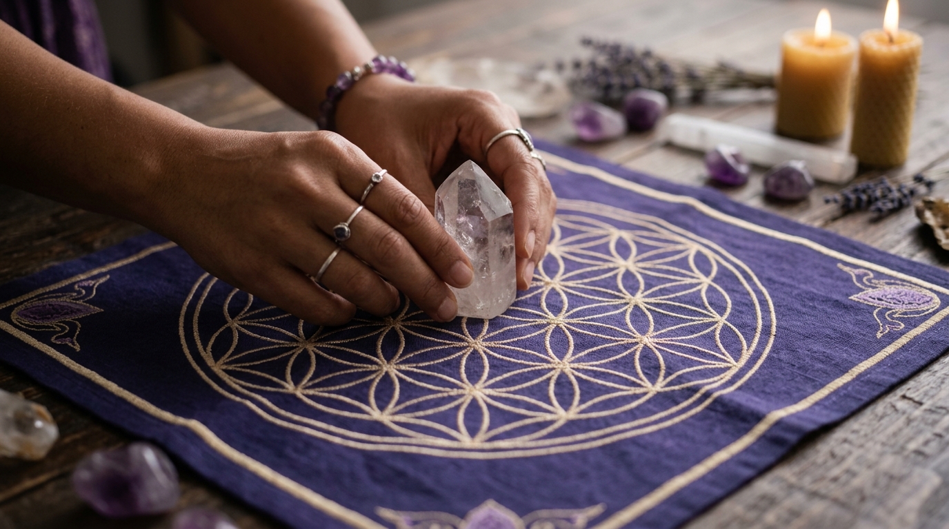 Crystal Grid คืออะไร ทำเองได้ไหม ใช้หินอะไรบ้าง | Amethez — ภาพประกอบ 2