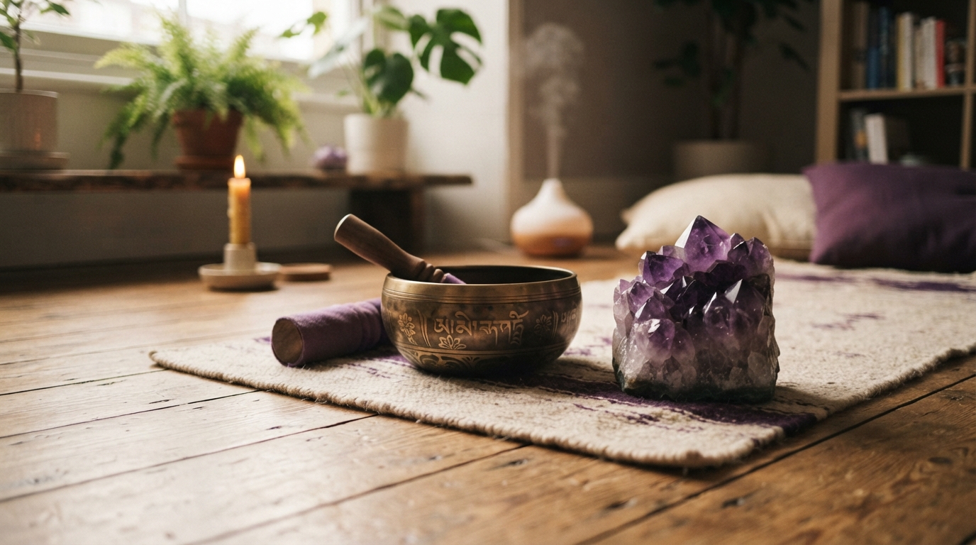 Singing Bowl กับหินคริสตัล ใช้ร่วมกันอย่างไร
