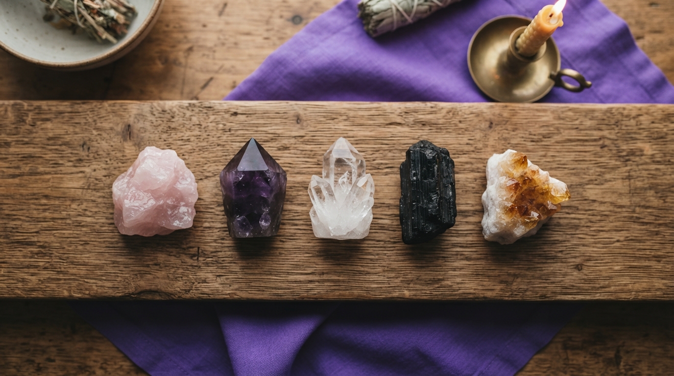 5 หินคริสตัลสำหรับมือใหม่ เริ่มต้นอย่างถูกต้อง