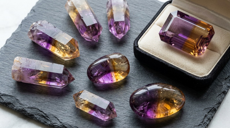 อเมทริน (Ametrine) หินแห่งความมั่นใจ สรรพคุณและความหมาย | Amethez