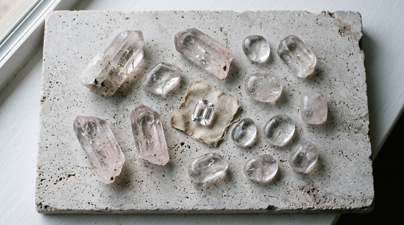 แดนบูไรต์ (Danburite) หินแห่งการเชื่อมต่อ สรรพคุณและความหมาย | Amethez