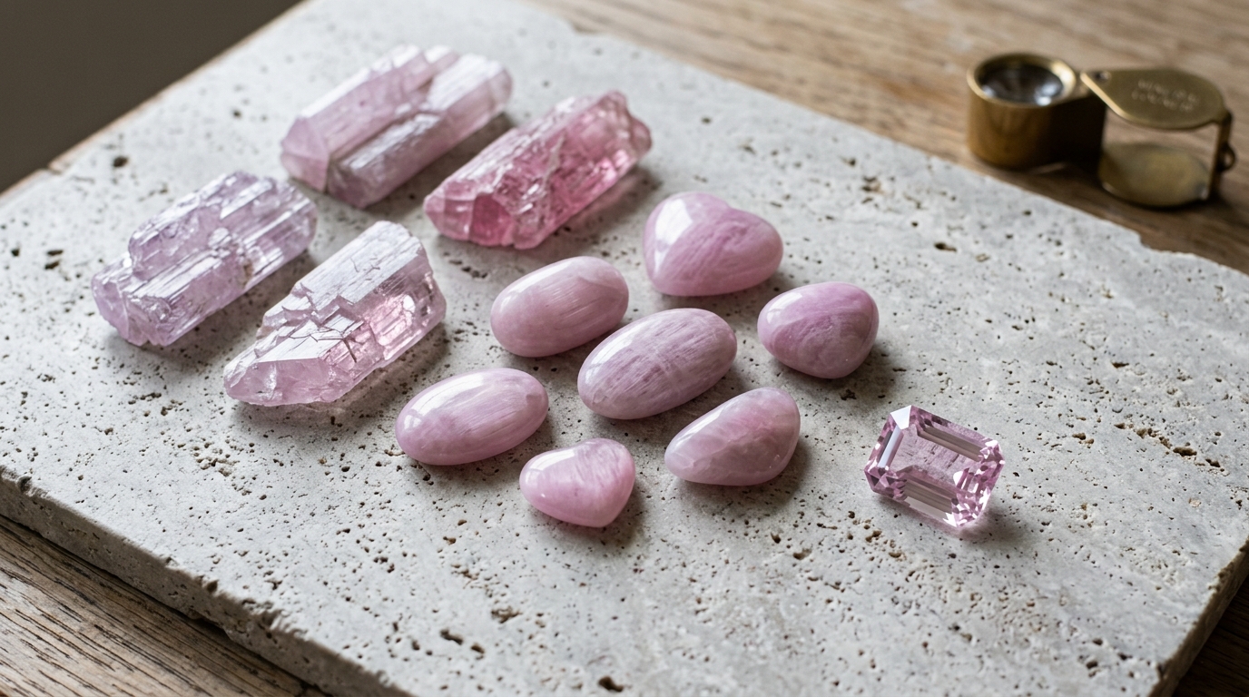 คันไซต์ (Kunzite) หินแห่งความรัก สรรพคุณและความหมาย | Amethez