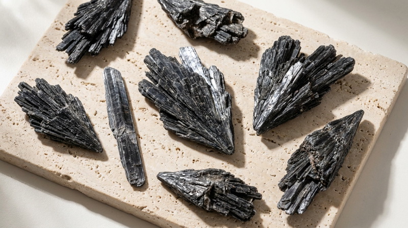 แบล็กไคยาไนต์ (Black Kyanite) หินแห่งการปัดเป่า สรรพคุณและความหมาย | Amethez