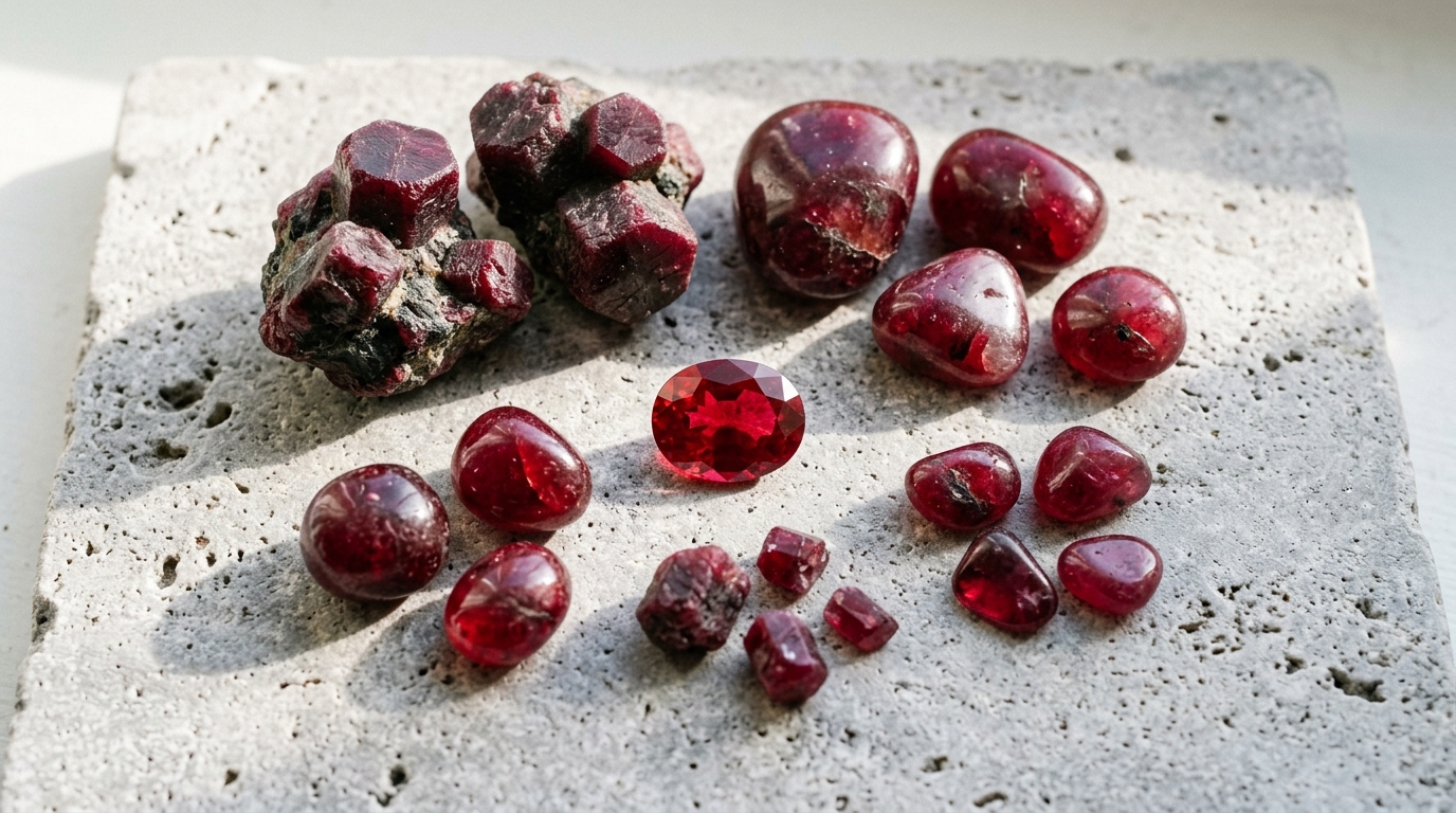 ทับทิม (Ruby) หินแห่งความรัก สรรพคุณและความหมาย | Amethez