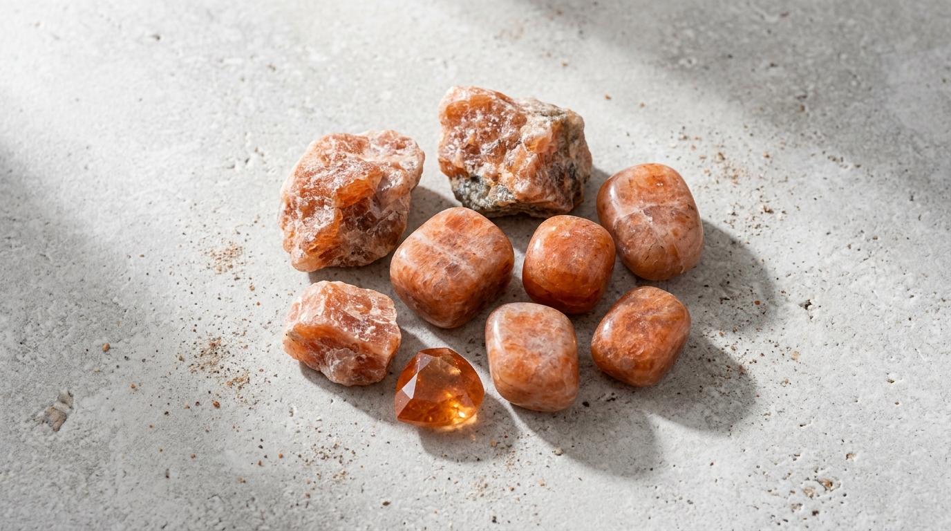 ซันสโตน (Sunstone) หินแห่งความสำเร็จ สรรพคุณและความหมาย | Amethez