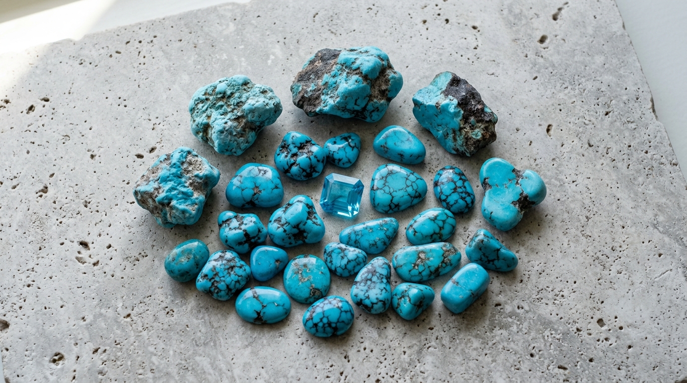 เทอร์ควอยซ์ (Turquoise) หินแห่งการสื่อสาร สรรพคุณและความหมาย | Amethez